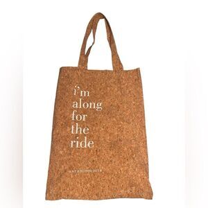 Anthropologie Reusable Cork Tote